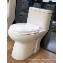 CB-9520 CUPC certifié une pièce siphonic toilettes montées au sol pour le marché américain